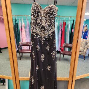 Mori Lee 95088 Size 2 Black Prom/Formal Dress